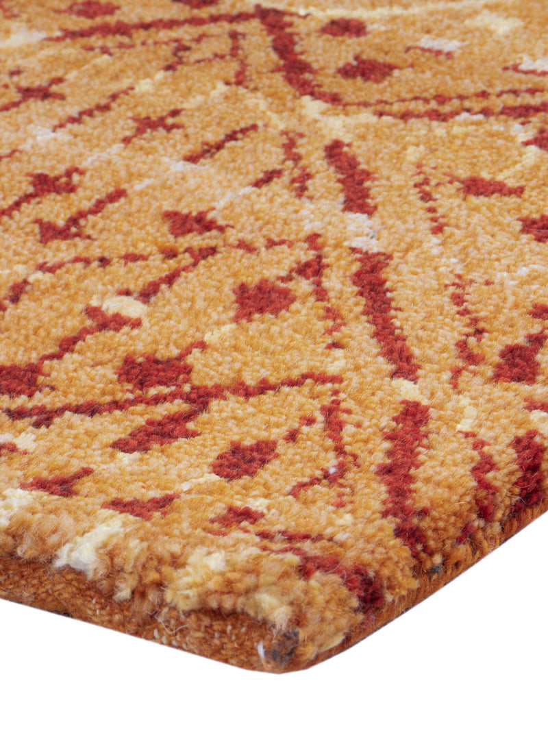 Alfombra Gabbeh - Indus - 90 x 60 cm - caramelo