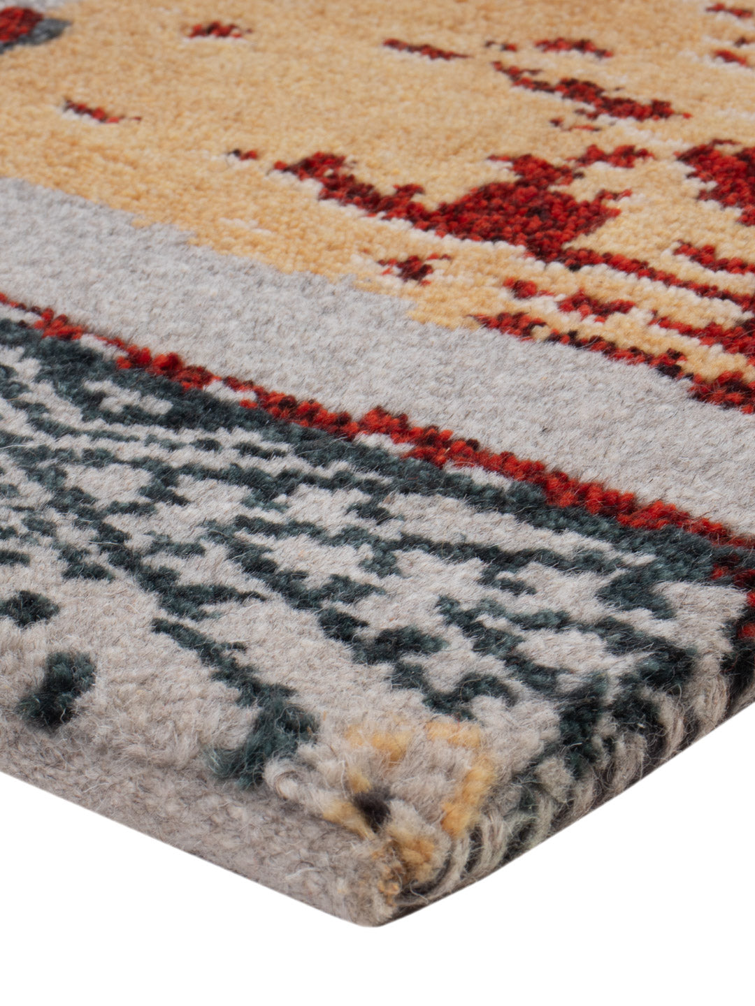 Alfombra Gabbeh - Indus - 90 x 60 cm - caramelo