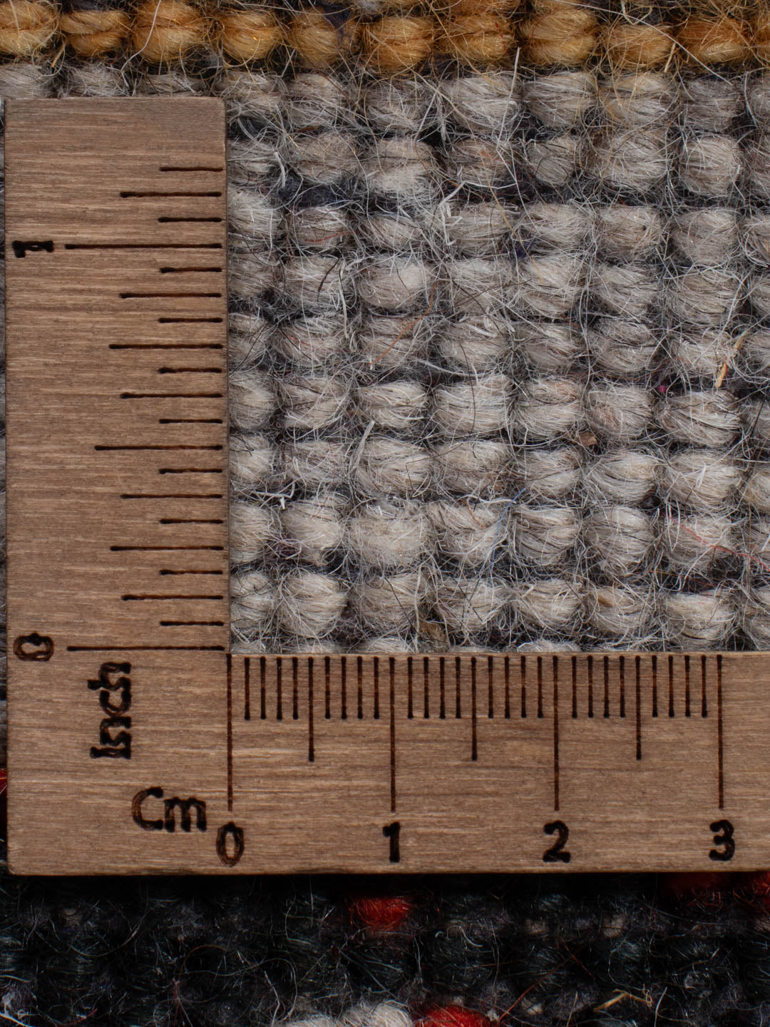 Alfombra Gabbeh - Indus - 90 x 60 cm - caramelo