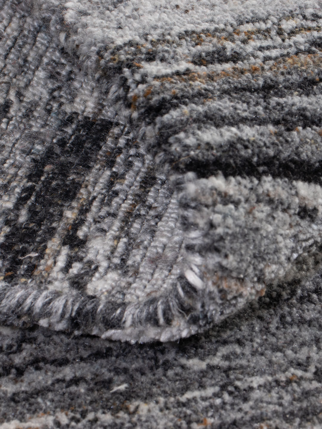 Gabbeh Teppich - Loribaft Softy - 90 x 60 cm - grau