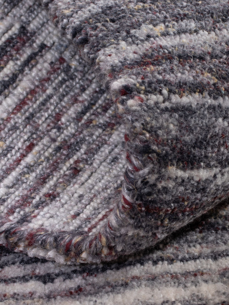 Gabbeh Teppich - Loribaft Softy - 90 x 60 cm - grau