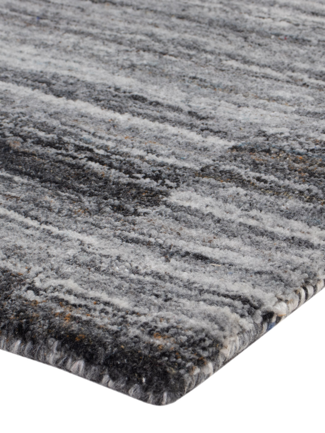 Gabbeh Teppich - Loribaft Softy - 90 x 60 cm - grau