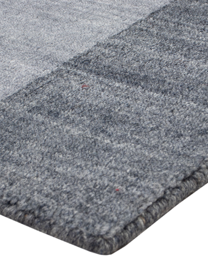 Gabbeh Teppich - Loribaft Softy - 90 x 60 cm - grau