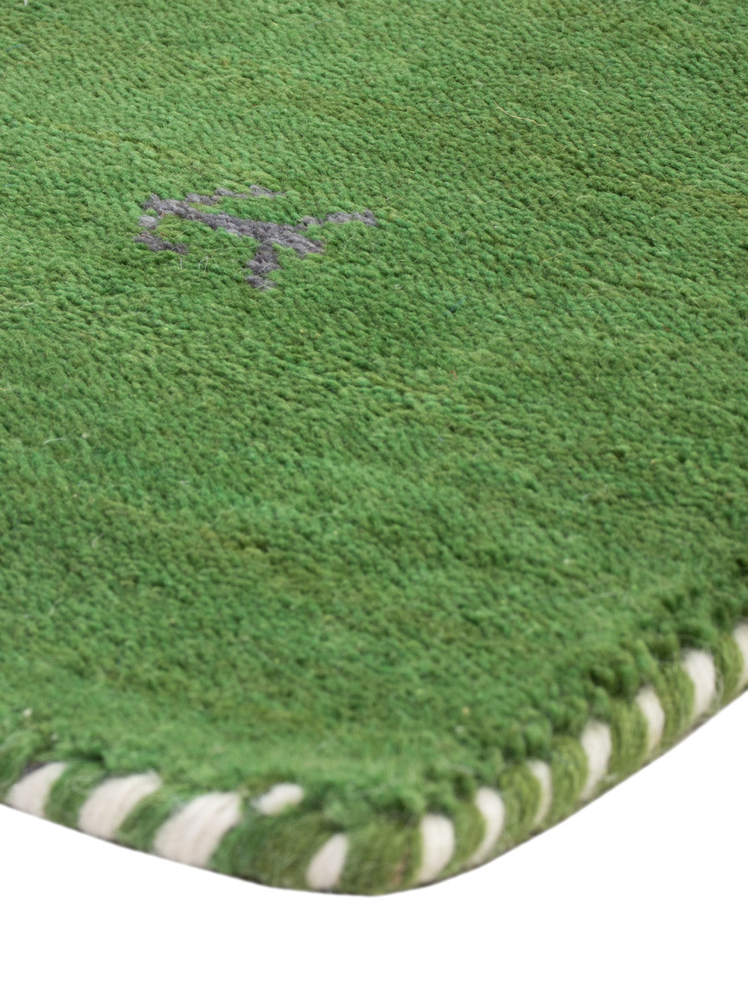 Gabbeh Teppich - Loribaft Softy - 90 x 60 cm - grün