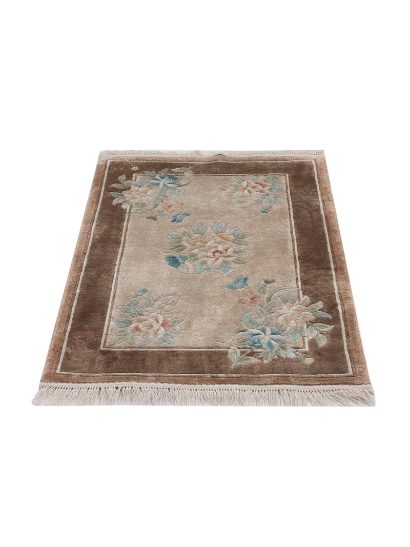 Seda china Alfombra - Alfombra oriental