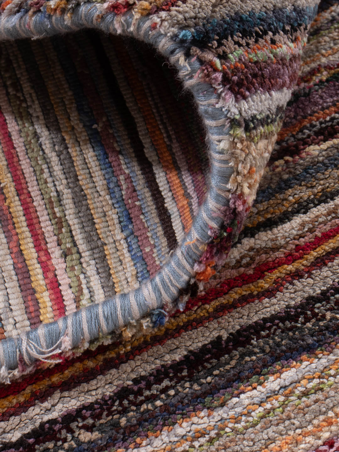 Gabbeh Teppich - Loribaft Softy - 150 x 90 cm - mehrfarbig