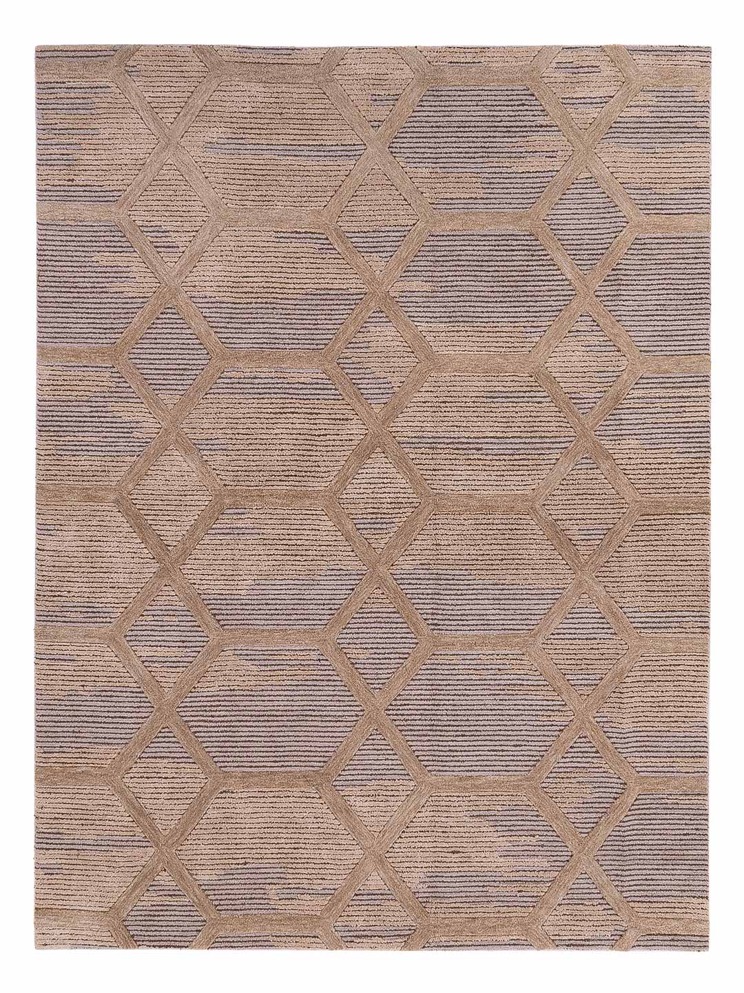 Alfombra de diseño - 290 x 230 cm - caramelo