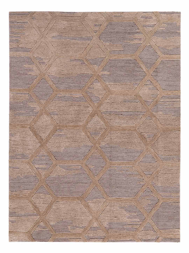 Alfombra de diseño - 290 x 230 cm - caramelo