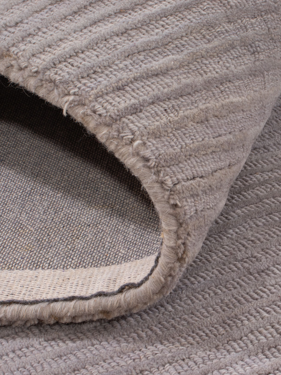 Wollteppich - 306 x 240 cm - taupe