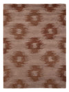 Alfombra de lana - Alfombra de lana - Rectángulo / Marrón claro / 150 x 200 cm Rectángulo