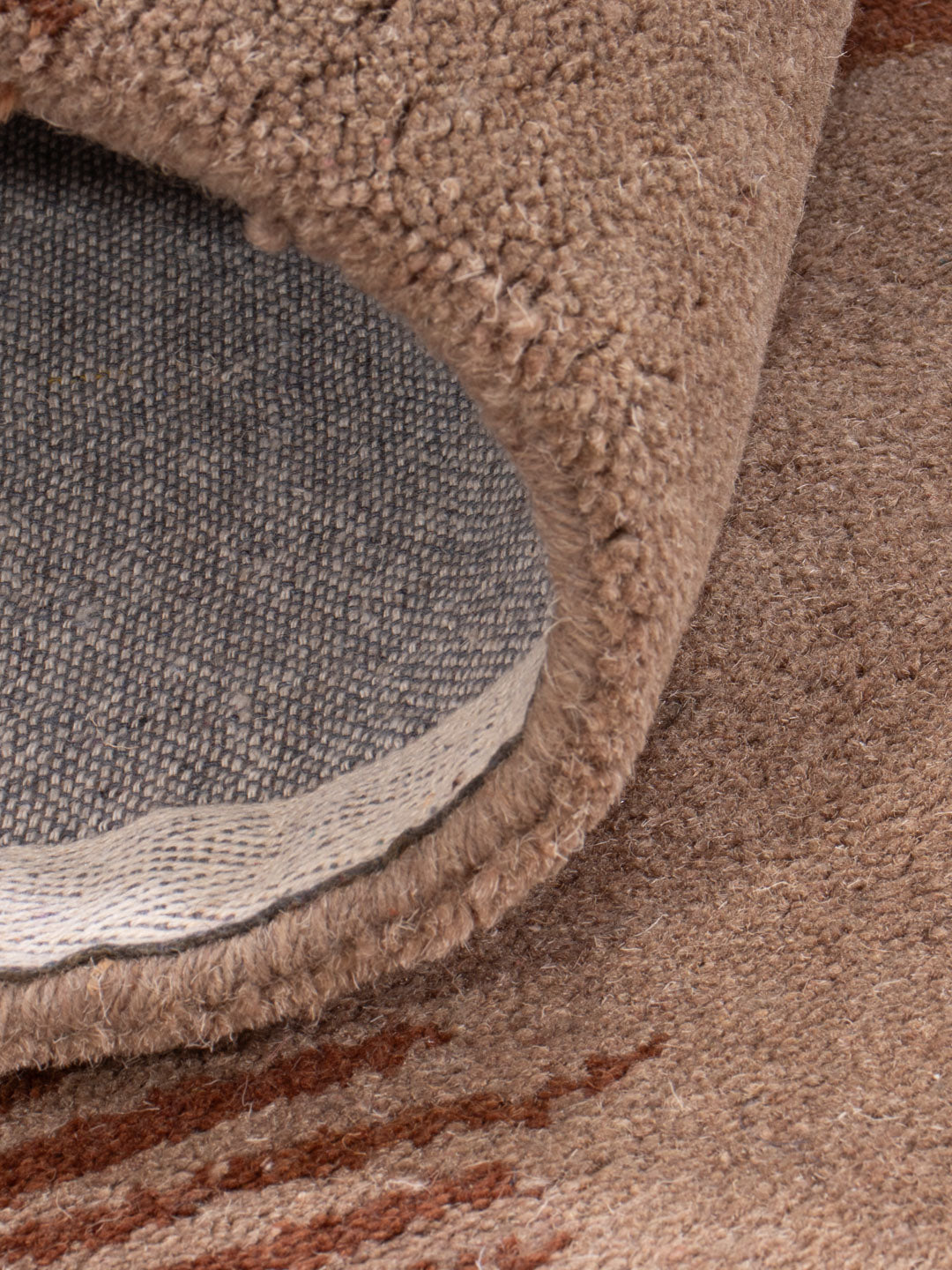 Alfombra de lana - 200 x 150 cm - caramelo