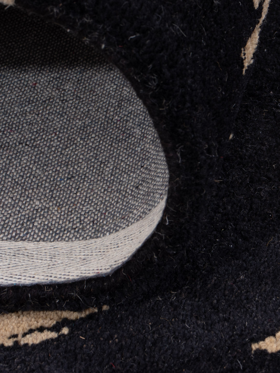 Alfombra de lana - 200 x 150 cm - caramelo