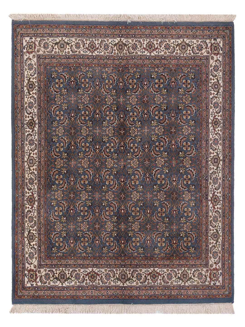 Alfombra oriental - Keshan - Indus cuadrado  - 200 x 200 cm - caramelo
