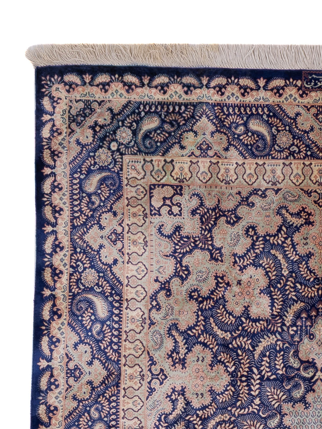 Qom seda Alfombra - Alfombra persa