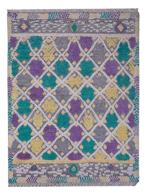 Designer Teppich - 240 x 167 cm - mehrfarbig