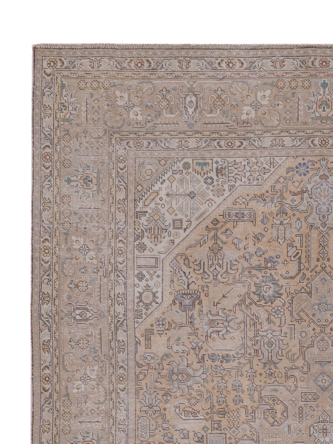 Vintage Teppich - 305 x 199 cm - taupe