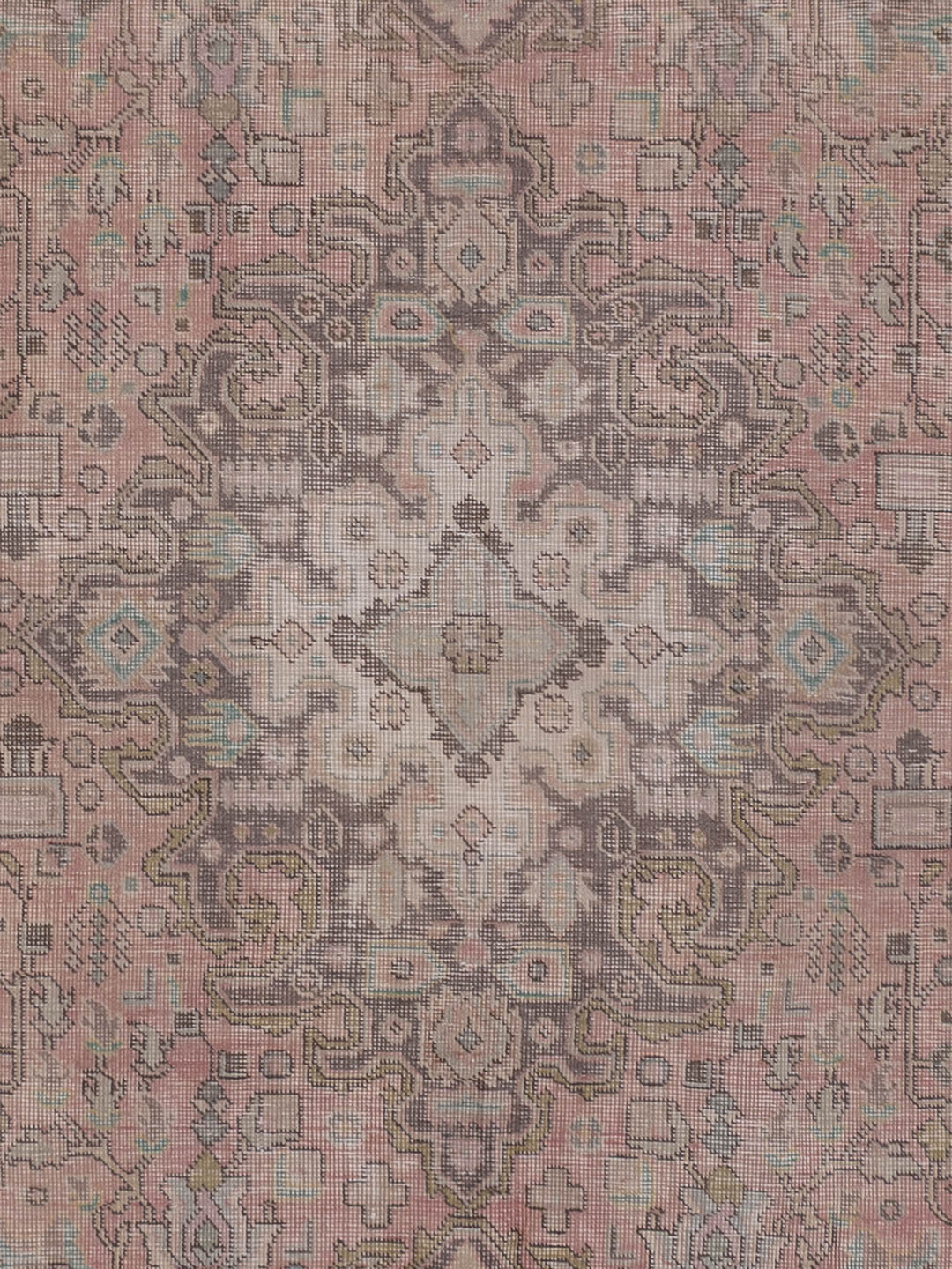 Vintage Teppich - 278 x 194 cm - taupe