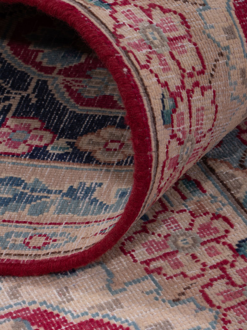 Vintage Teppich - 393 x 290 cm - hellrot