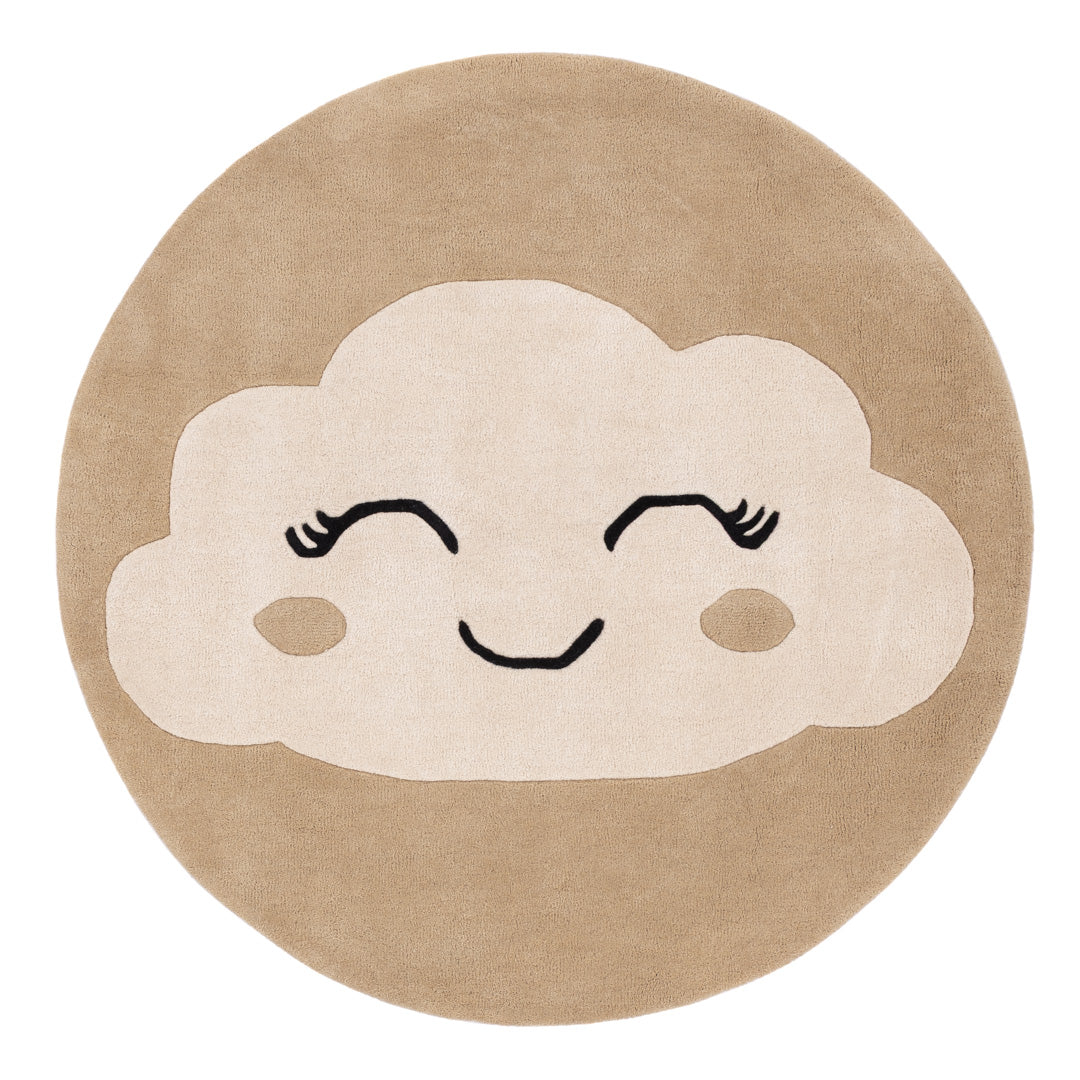 Nube Alfombra Infantil Redondo