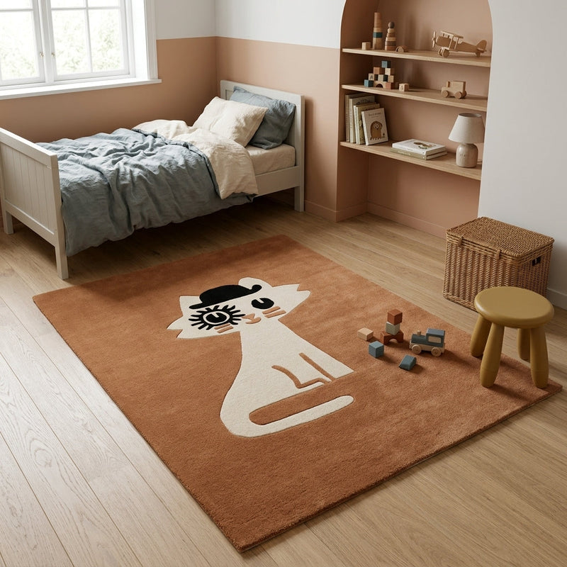 Casita de Gato Alfombra Infantil
