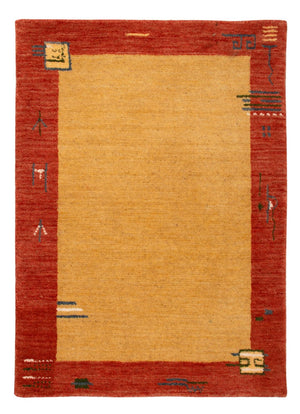 Alfombra Gabbeh - Softy - 90 x 60 cm - amarillo
