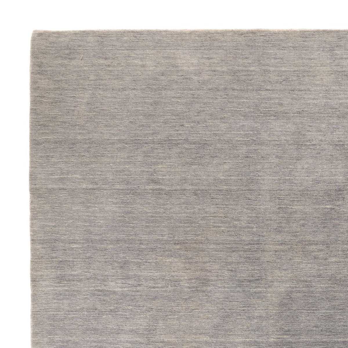Alfombra Gabbeh - Loribaft Indus cuadrado  - 250 x 250 cm - gris claro
