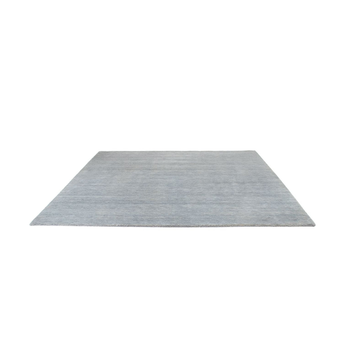 Alfombra Gabbeh - Loribaft Indus cuadrado  - 250 x 250 cm - gris claro