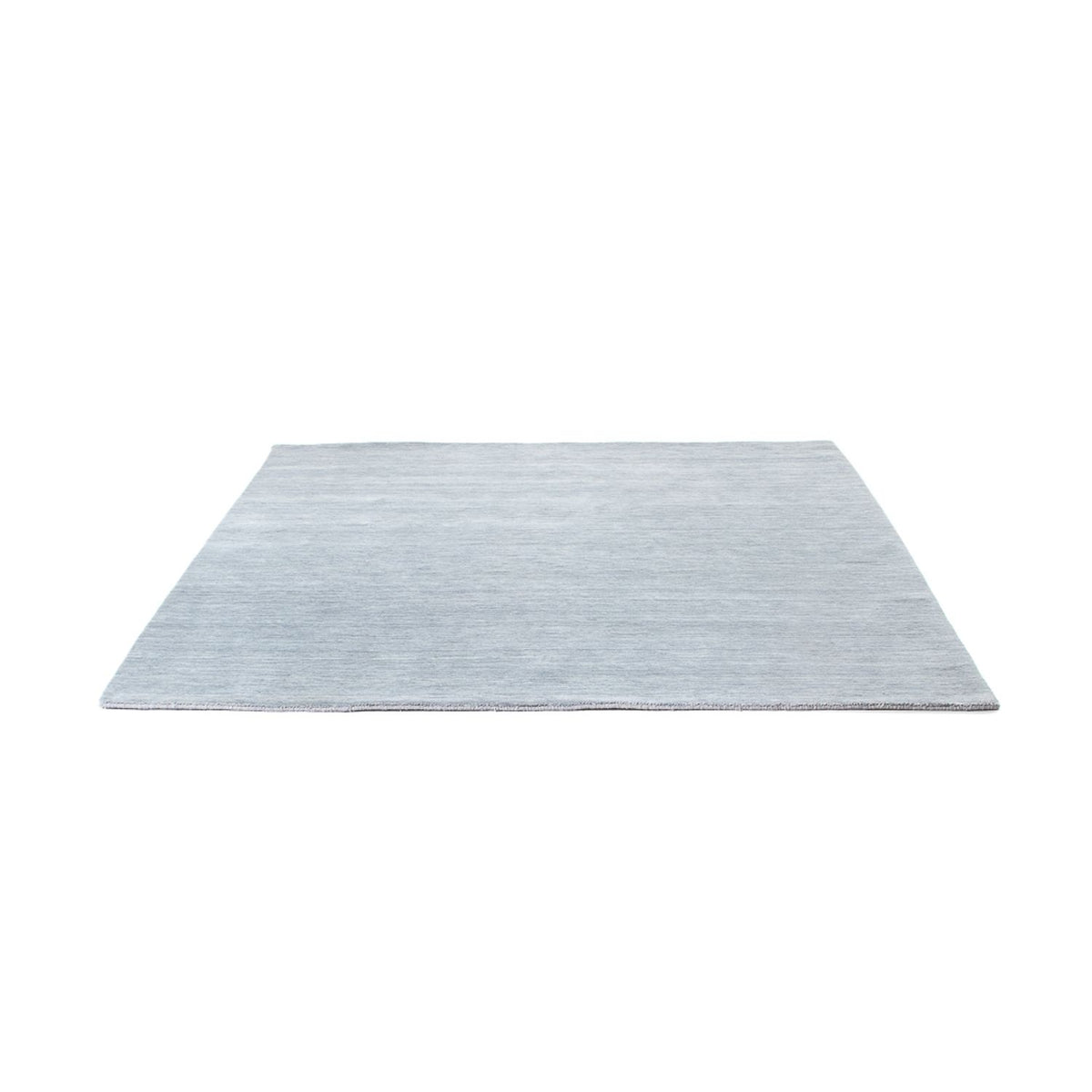 Alfombra Gabbeh - Loribaft Indus cuadrado  - 200 x 200 cm - gris claro
