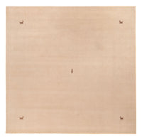 Alfombra Gabbeh - Softy cuadrado  - 250 x 250 cm - beige