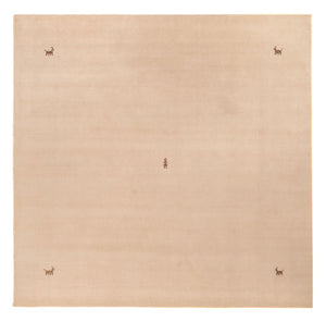 Alfombra Gabbeh - Softy cuadrado  - 250 x 250 cm - beige