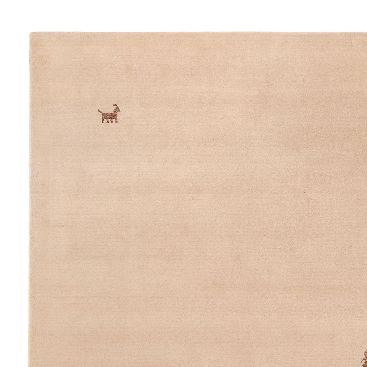 Alfombra Gabbeh - Softy cuadrado  - 250 x 250 cm - beige