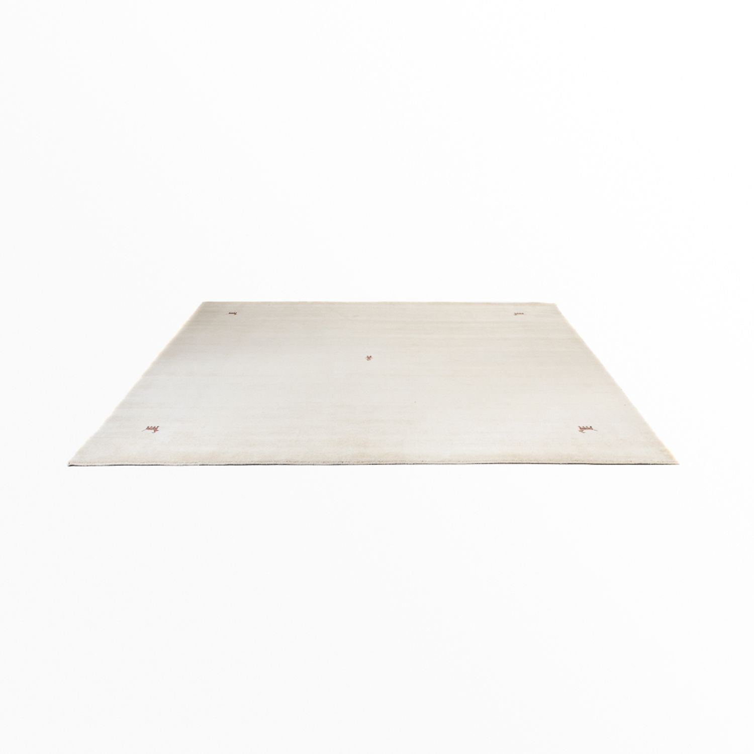 Alfombra Gabbeh - Softy cuadrado  - 250 x 250 cm - beige