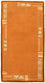 Alfombra de Nepal - 137 x 73 cm - naranja
