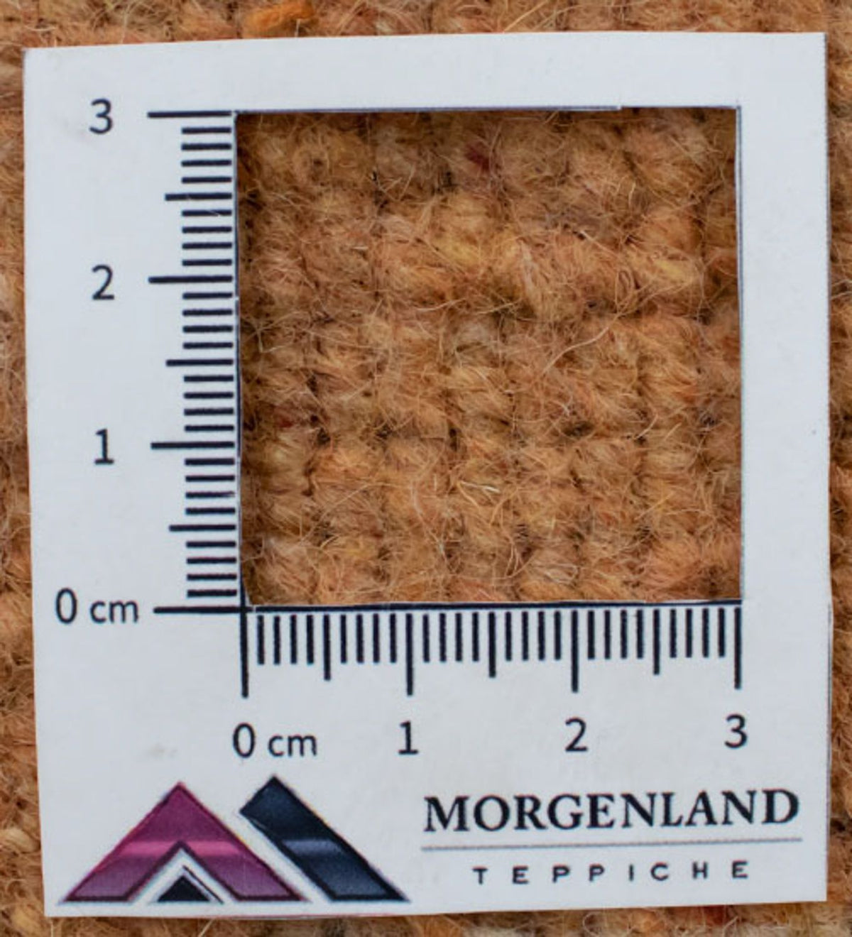 Alfombra de Nepal - 137 x 73 cm - naranja