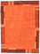Alfombra de Nepal - 239 x 173 cm - naranja