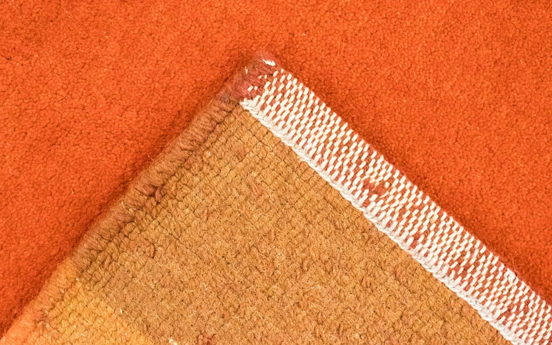 Alfombra de Nepal - 239 x 173 cm - naranja