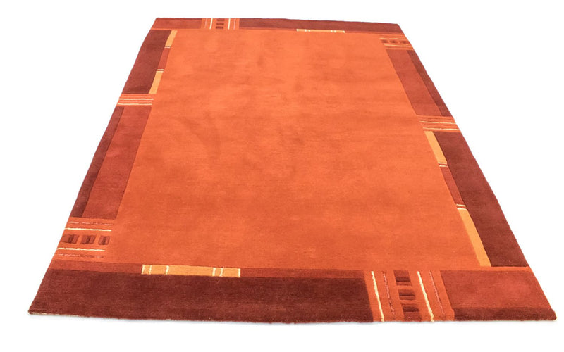 Alfombra de Nepal - 239 x 173 cm - naranja