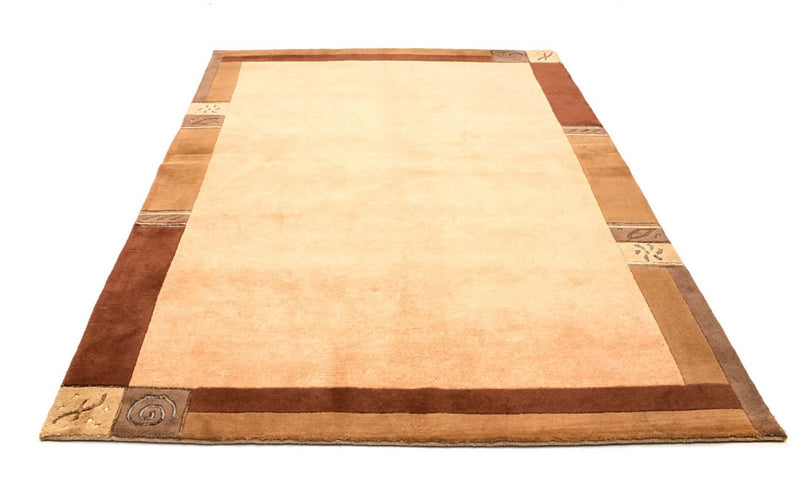 Alfombra de Nepal - 238 x 173 cm - marrón claro