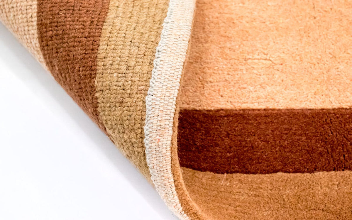 Alfombra de Nepal - 238 x 172 cm - marrón claro