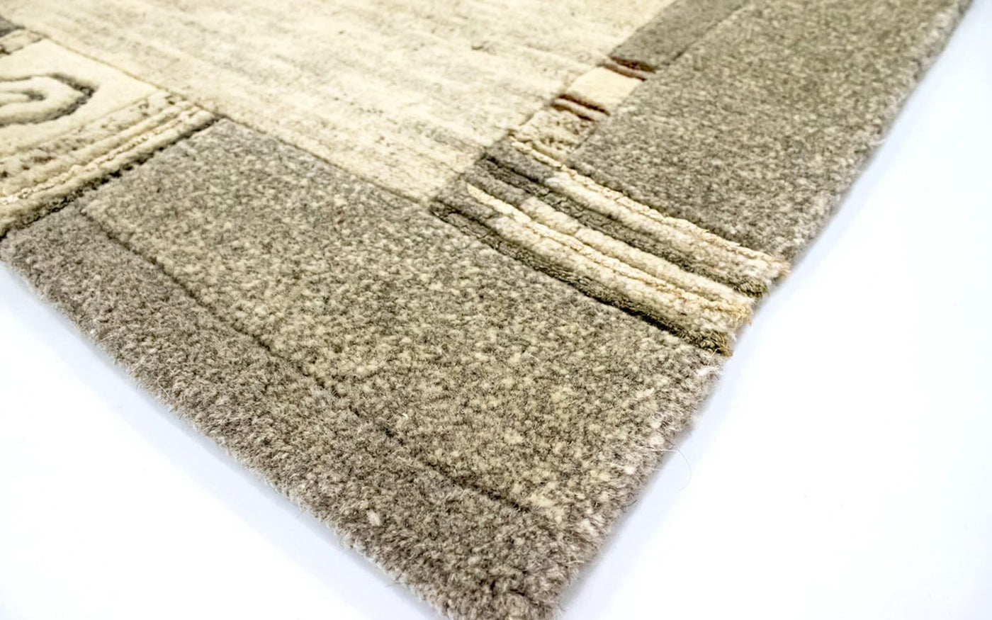 Alfombra de Nepal 158x92cm - Alfombra de lana