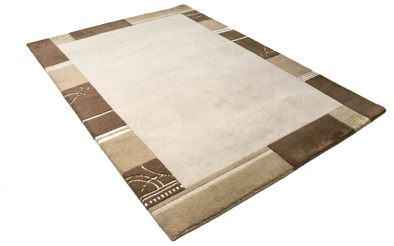 Alfombra de Nepal - 197 x 143 cm - beige