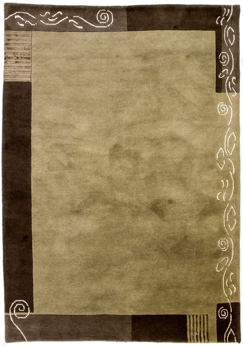 Alfombra de Nepal - 200 x 146 cm - beige