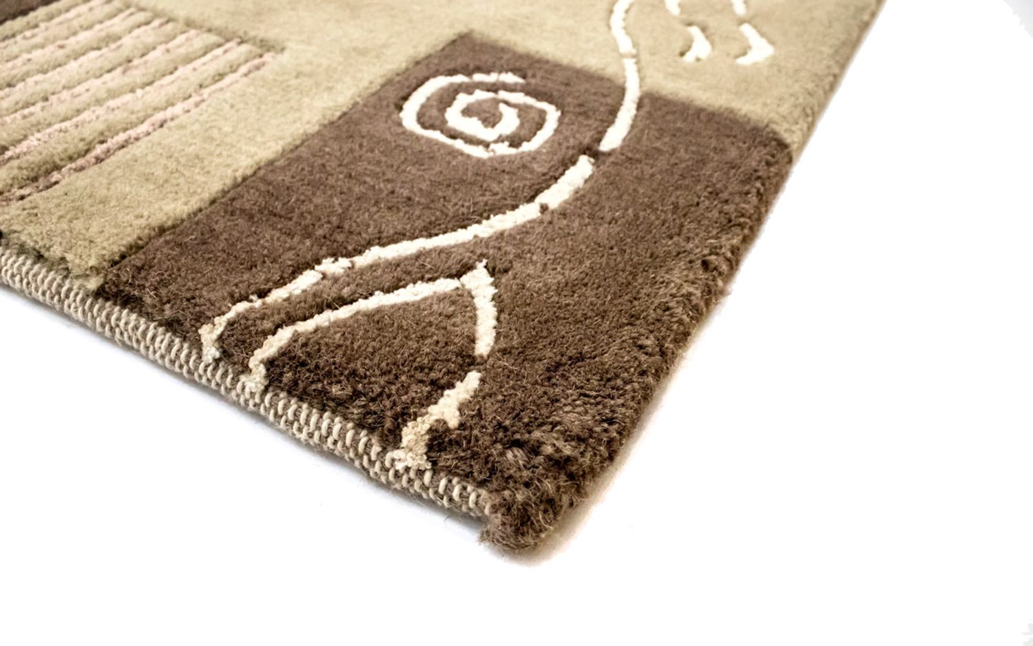 Alfombra de Nepal - 200 x 146 cm - beige