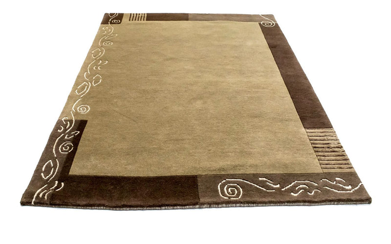 Alfombra de Nepal - 200 x 146 cm - beige