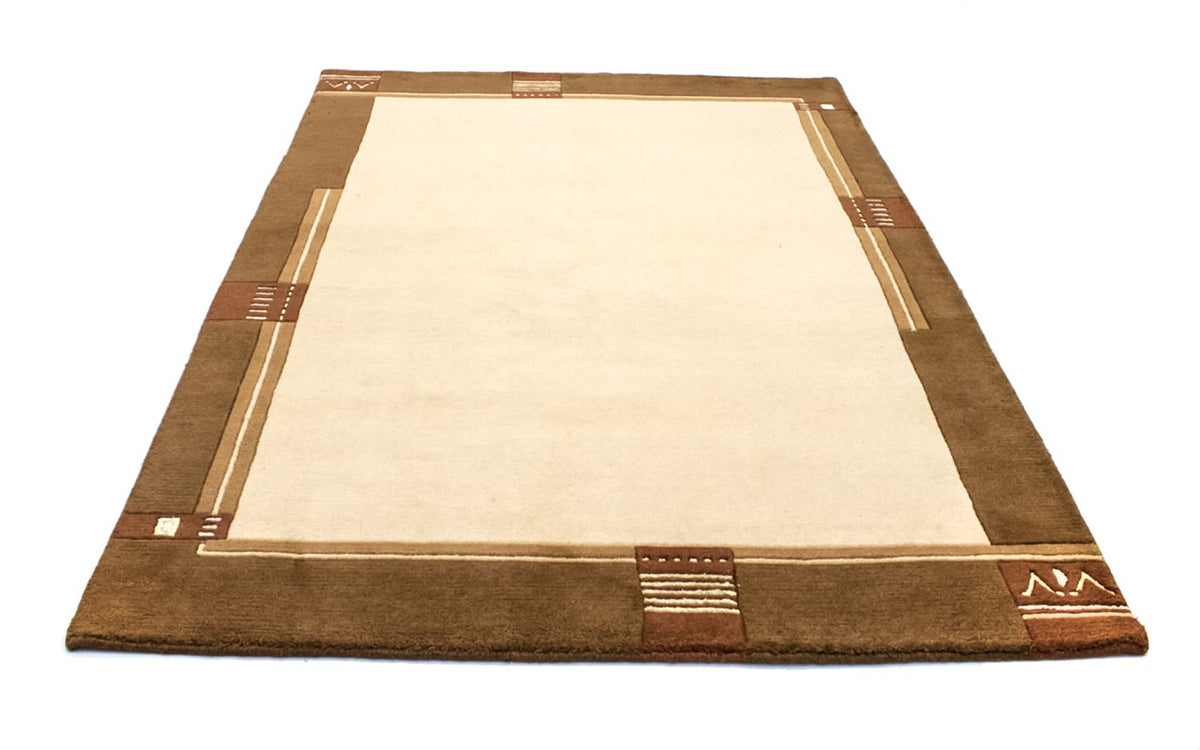Alfombra de Nepal - 197 x 144 cm - beige