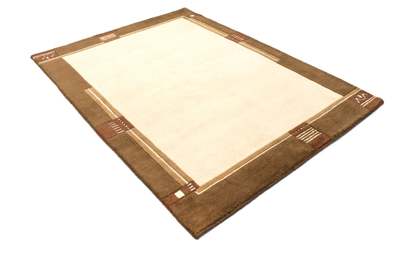 Alfombra de Nepal 197x144cm - Alfombra de lana