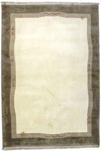 Alfombra de Nepal - 200 x 142 cm - beige