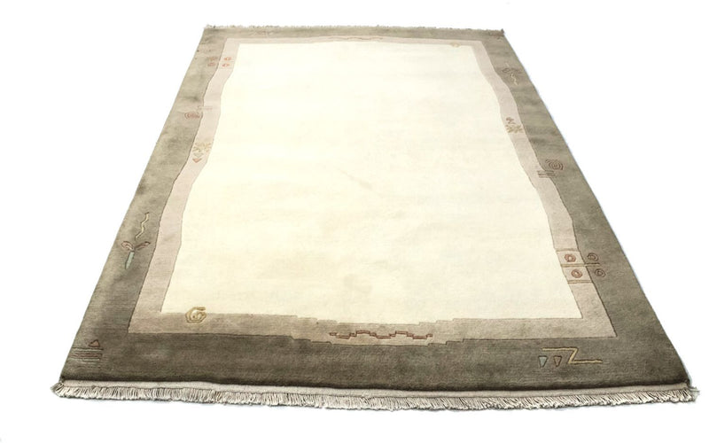 Alfombra de Nepal - 200 x 142 cm - beige