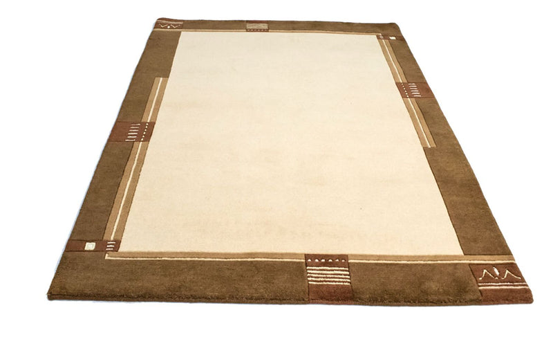 Alfombra de Nepal - 197 x 143 cm - beige