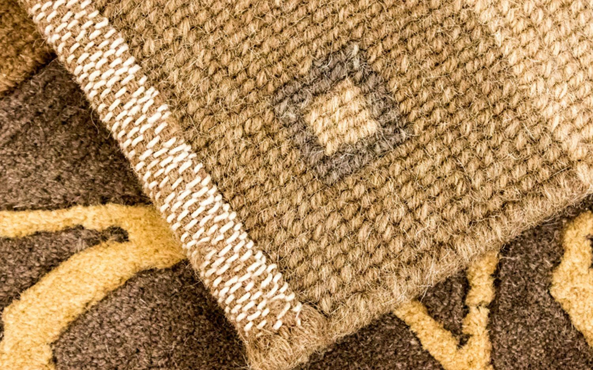 Alfombra de Nepal - 197 x 144 cm - multicolor